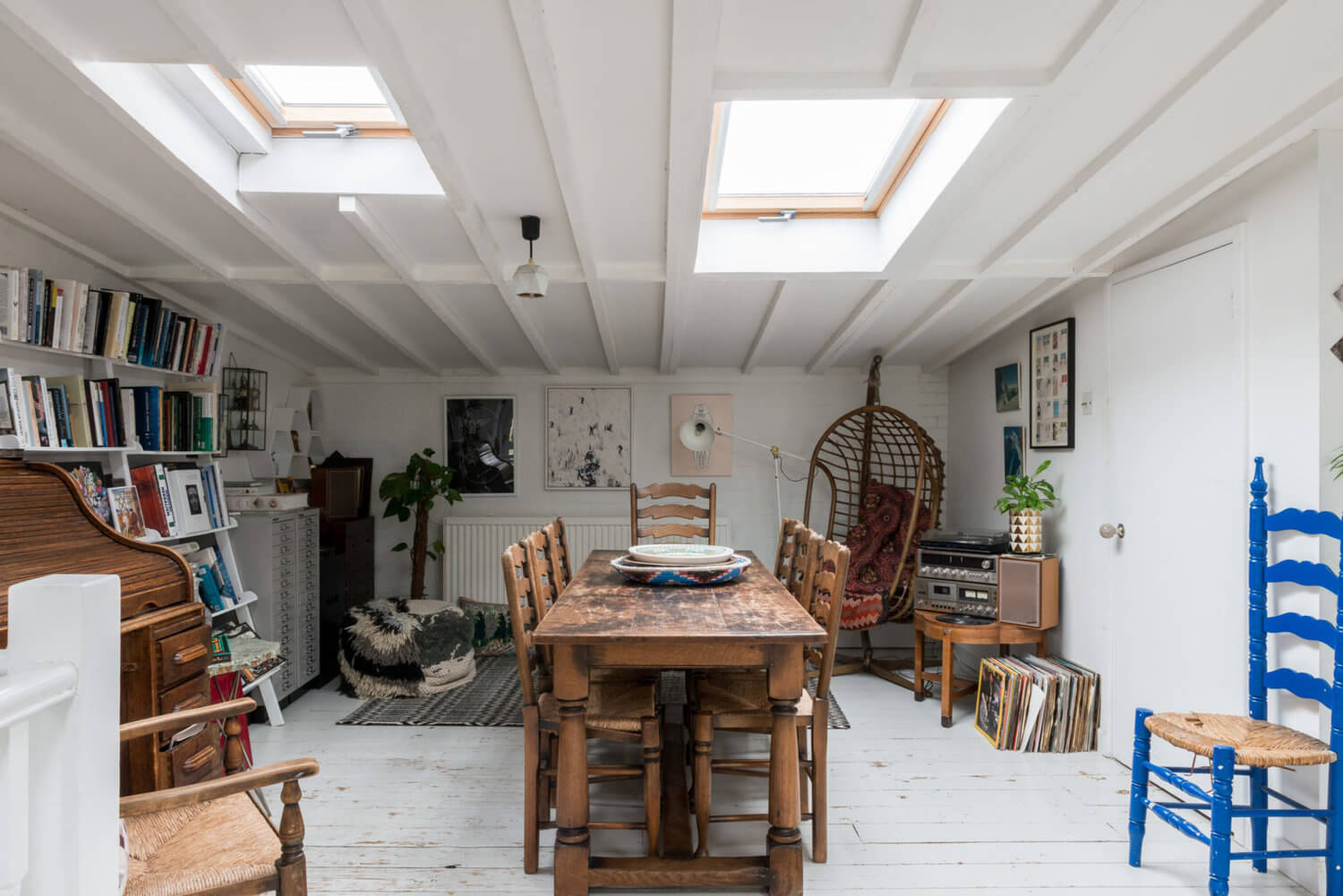 A Bright and Cozy Attic Apartment in London 8 bright attic apartment london nordroom7 A Bright and Cozy Attic Apartment in London