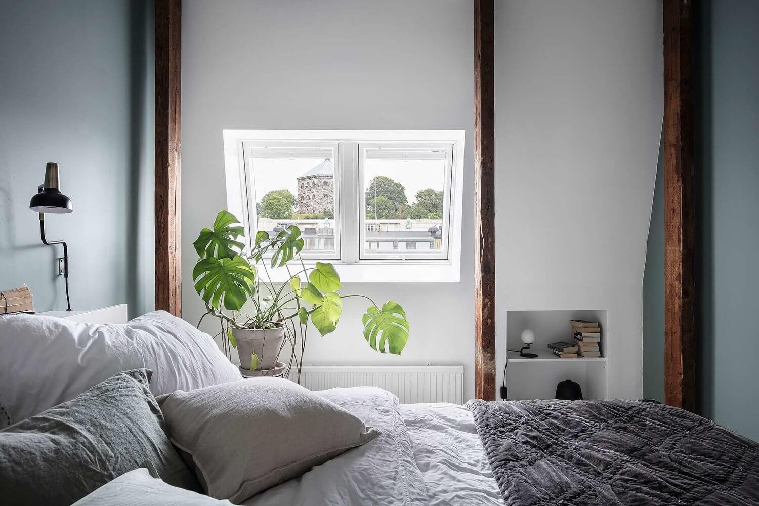 A Stylish And Cozy Scandinavian Attic Apartment 18 cozy scandinavian attic apartment nordroom17 A Stylish And Cozy Scandinavian Attic Apartment