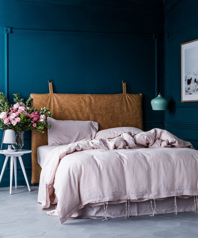 Creative Headboard and Bedroom Styling Ideas 14 headboard bedroom styling leather headboards nordroom Creative Headboard and Bedroom Styling Ideas