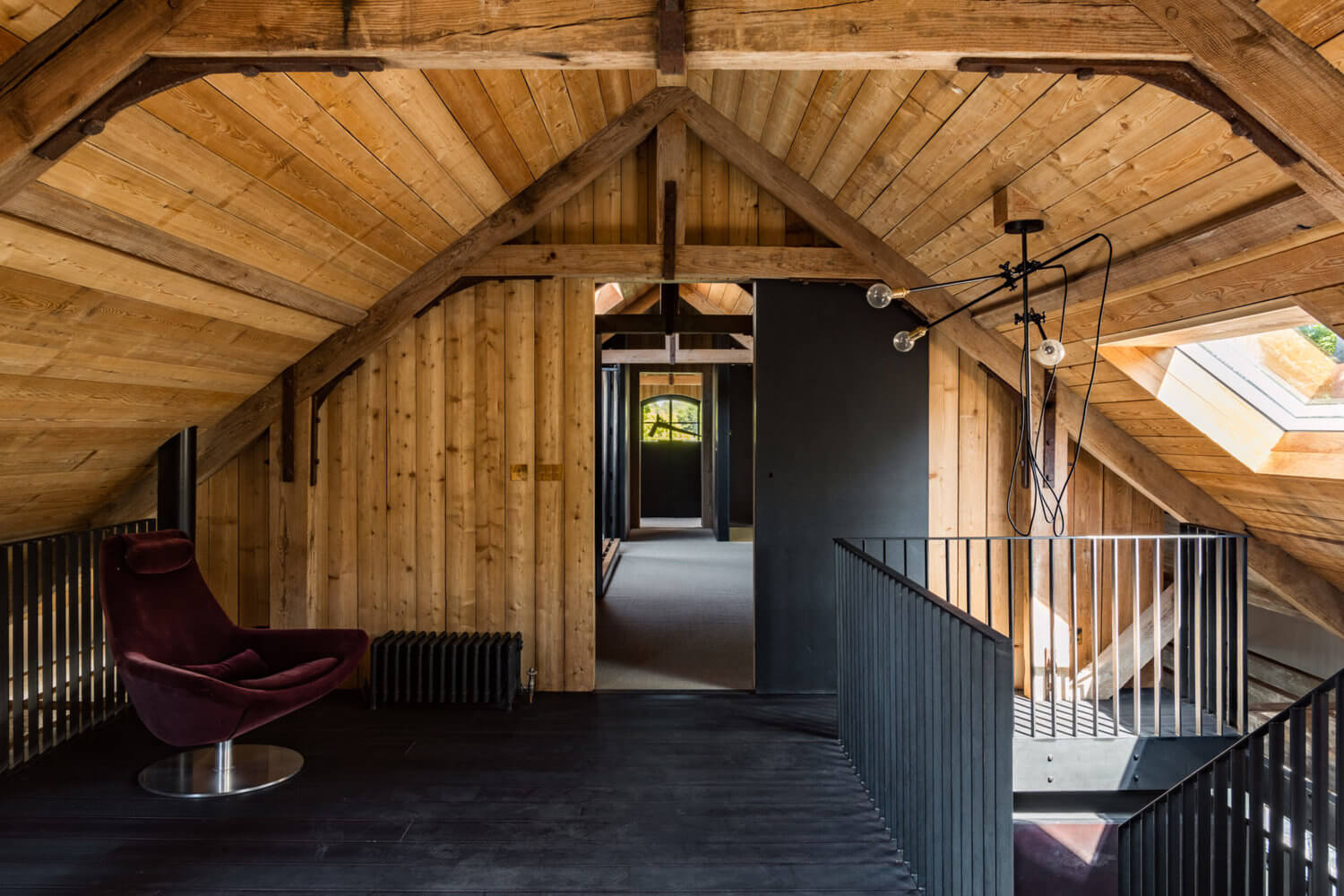 An Industrial Barn Conversion In The English Countryside 17 industrial barn conversion england nordroom16 An Industrial Barn Conversion In The English Countryside