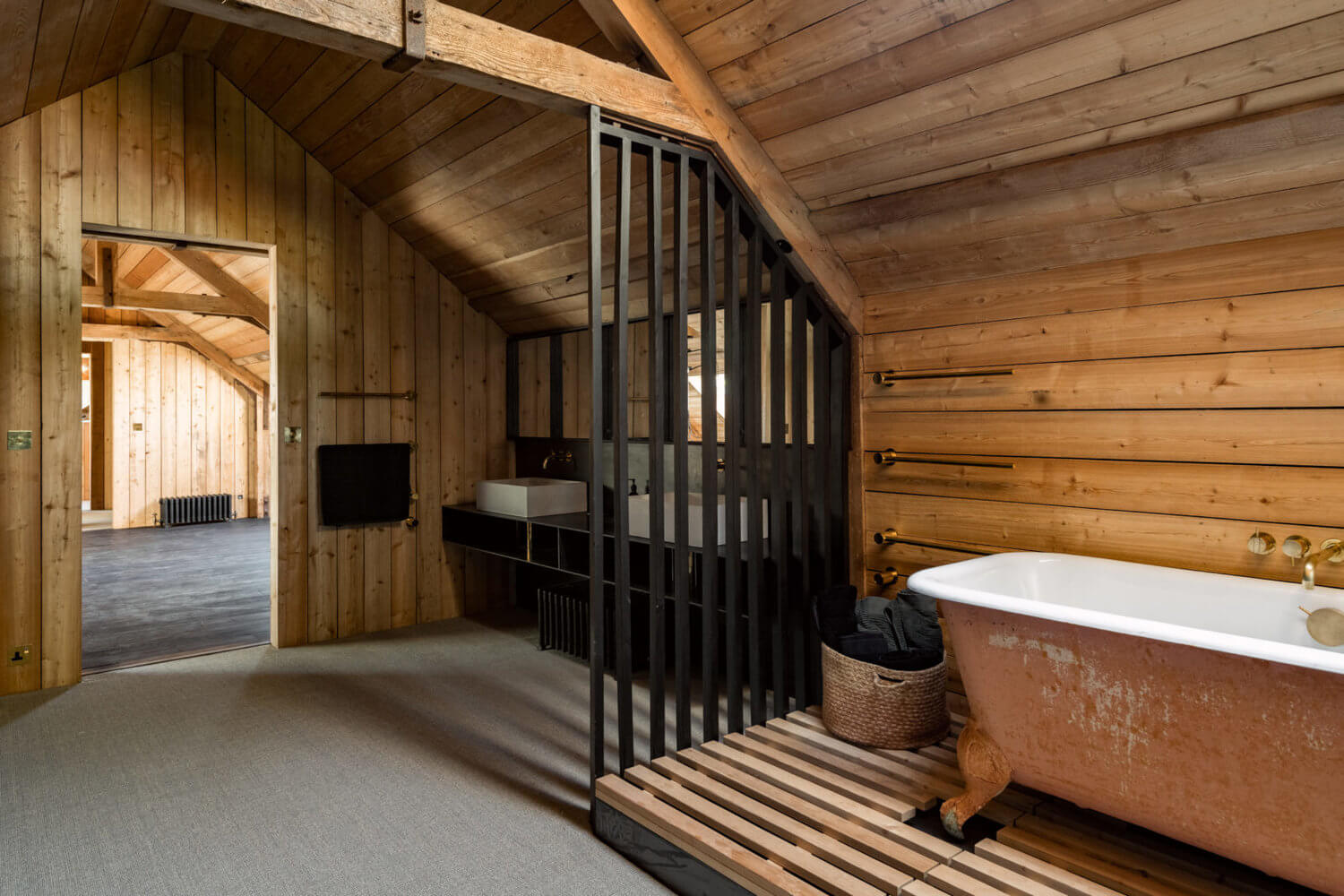 An Industrial Barn Conversion In The English Countryside 18 industrial barn conversion england nordroom17 An Industrial Barn Conversion In The English Countryside