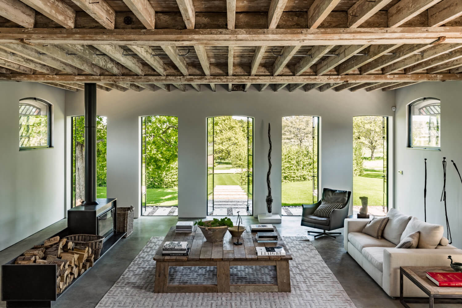 An Industrial Barn Conversion In The English Countryside 5 industrial barn conversion england nordroom4 An Industrial Barn Conversion In The English Countryside