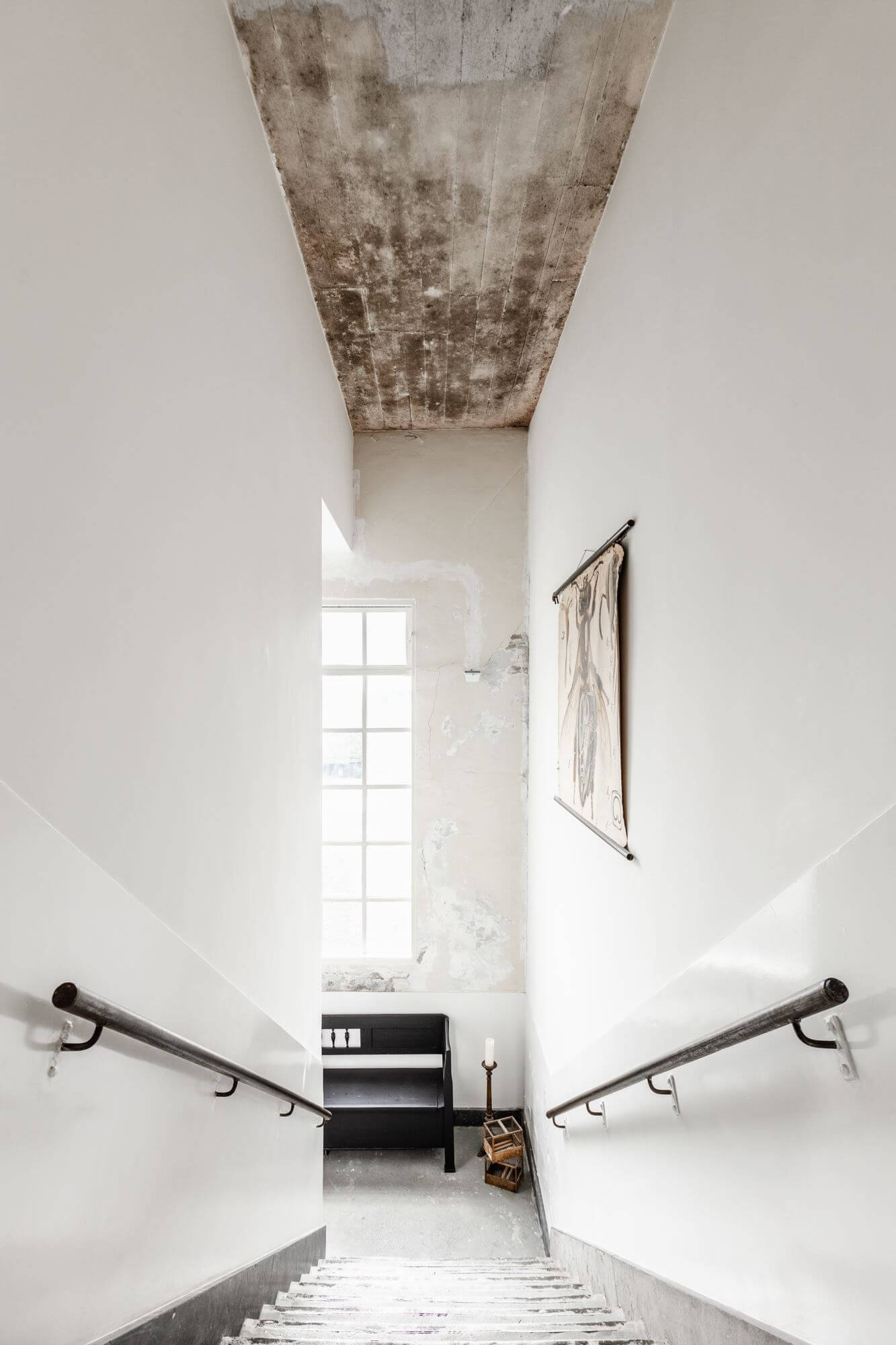 Serene Loft In A Former School Building in Amsterdam 14 loft school conversion amsterdam nordroom13 Serene Loft In A Former School Building in Amsterdam