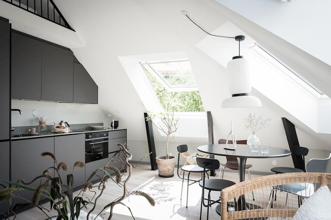 A Bright And Stylish Scandinavian Attic Apartment 2 scandinavian attic apartment nordroom1 A Bright And Stylish Scandinavian Attic Apartment