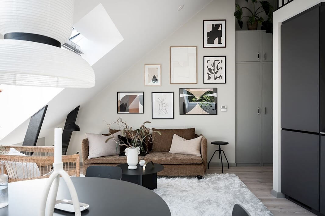 A Bright And Stylish Scandinavian Attic Apartment 5 scandinavian attic apartment nordroom4 A Bright And Stylish Scandinavian Attic Apartment