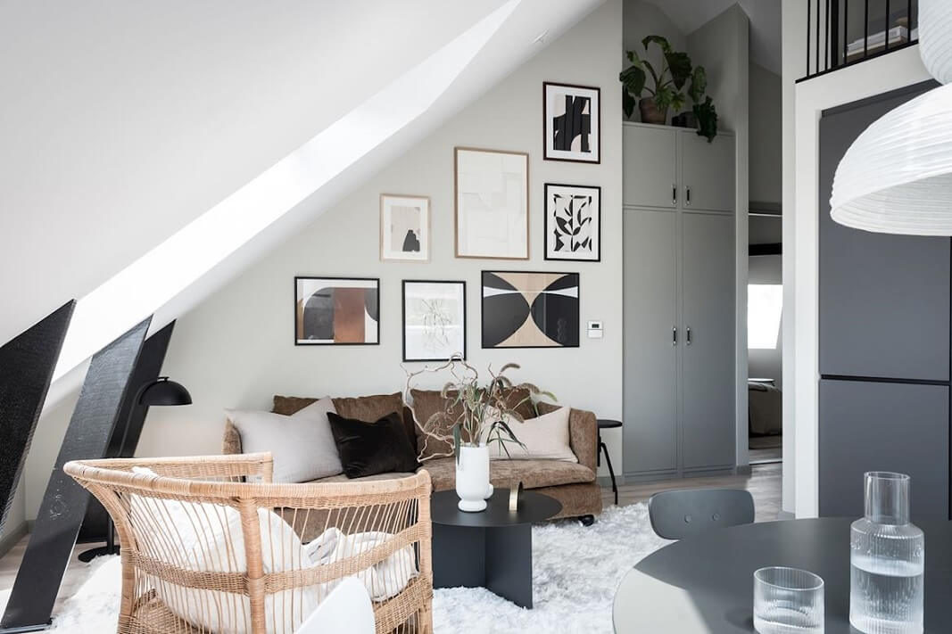 A Bright And Stylish Scandinavian Attic Apartment 6 scandinavian attic apartment nordroom5 A Bright And Stylish Scandinavian Attic Apartment