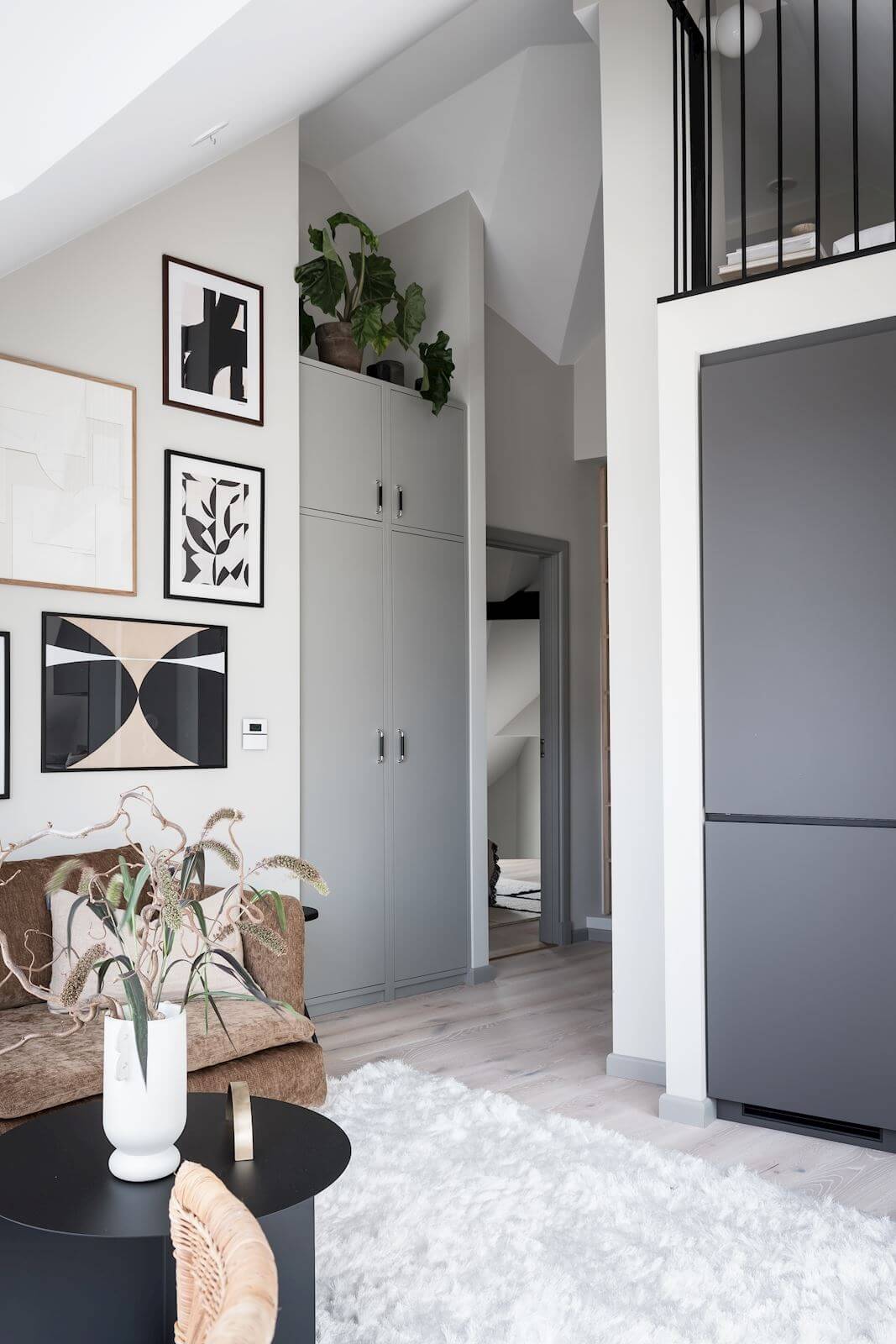 A Bright And Stylish Scandinavian Attic Apartment 8 scandinavian attic apartment nordroom7 A Bright And Stylish Scandinavian Attic Apartment