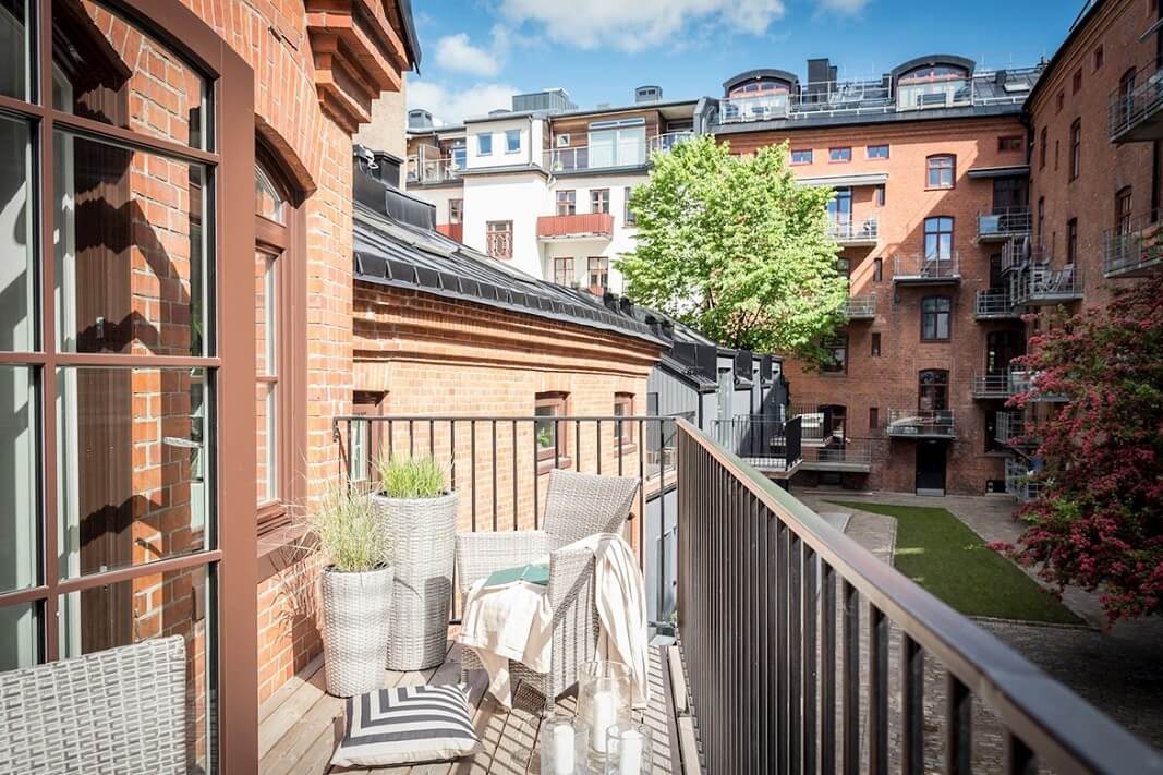 A Lovely Scandinavian Home With Exposed Brick 12 scandinavian home exposed brick nordroom11 A Lovely Scandinavian Home With Exposed Brick