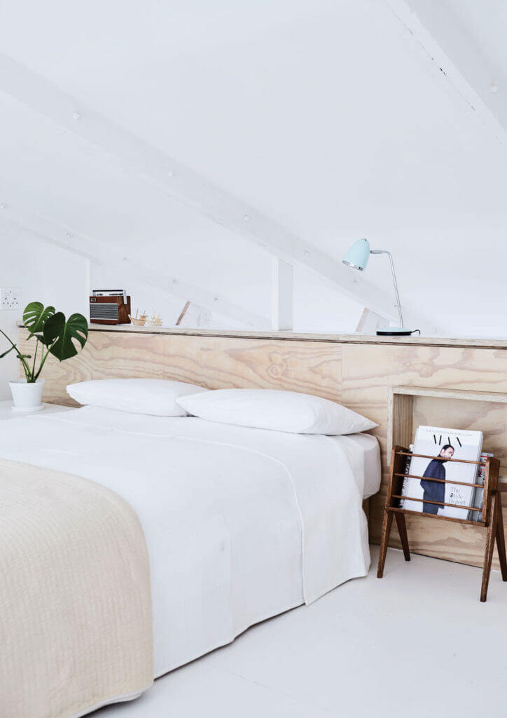 Creative Headboard and Bedroom Styling Ideas 22 wall to wall headboard nordroom3 Creative Headboard and Bedroom Styling Ideas