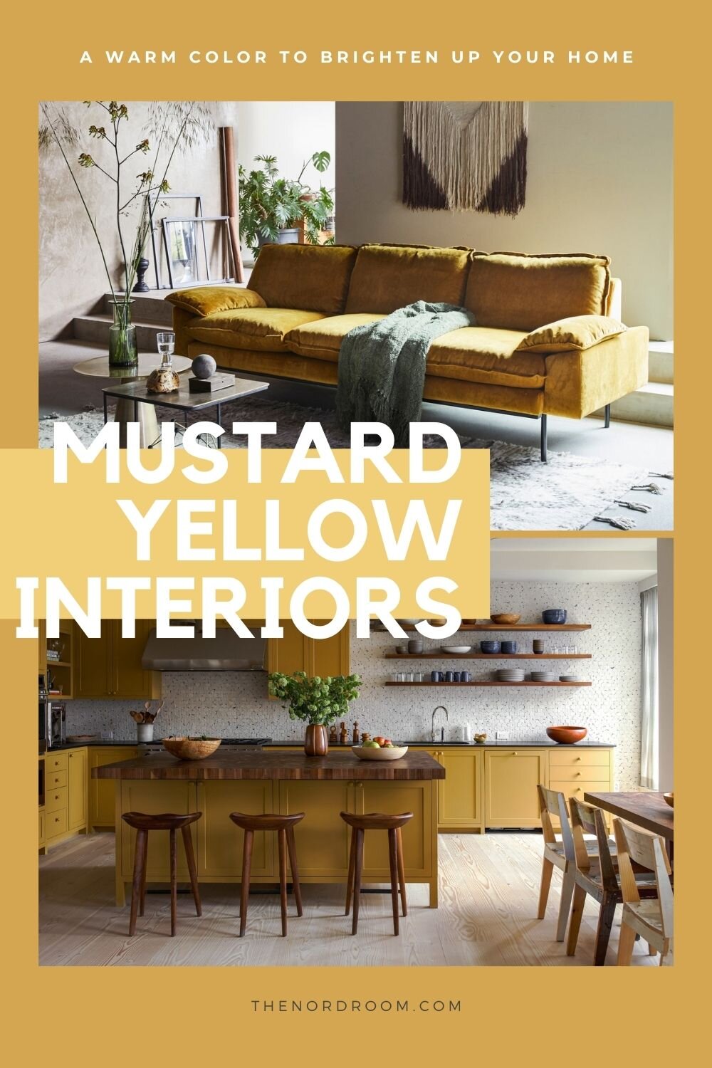 Mustard Yellow Home Decor Inspiration