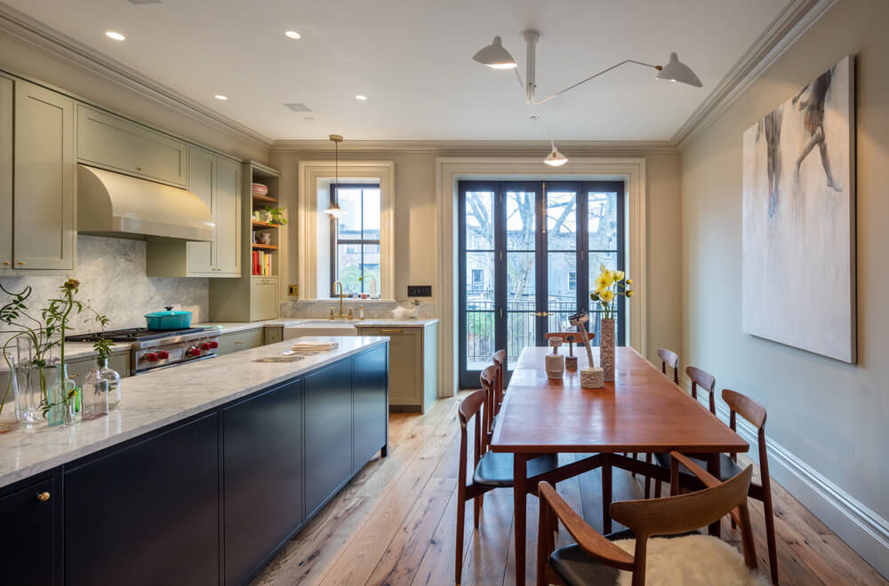 A Beautiful Boerum Hill Townhouse With Classic Touches 3 boerum hill townhouse nordroom2 A Beautiful Boerum Hill Townhouse With Classic Touches