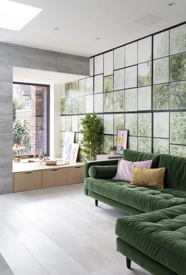 A Colorful And Vibrant Family Home in London 2 colorful family home london nordroom2 A Colorful And Vibrant Family Home in London