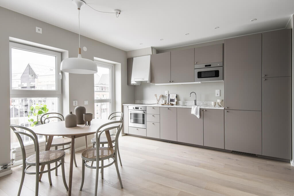 A Tiny Scandinavian Loft in Beige and Grey Tones 5 grey beige scandinavian apartment nordroom4 A Tiny Scandinavian Loft in Beige and Grey Tones