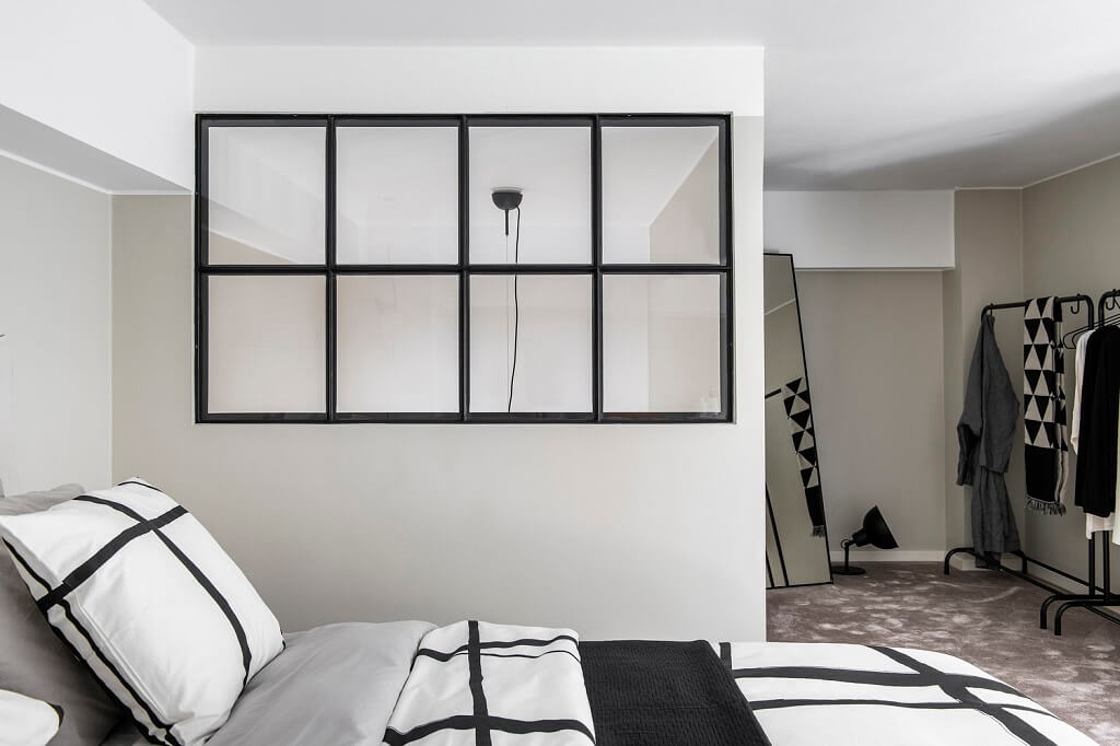 A Tiny Scandinavian Loft in Beige and Grey Tones 8 grey beige scandinavian apartment nordroom7 A Tiny Scandinavian Loft in Beige and Grey Tones