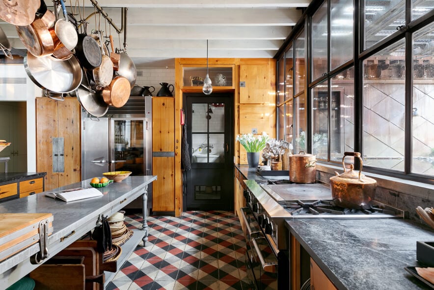 A Plant Lover's Industrial Penthouse Loft in Manhattan 12 industrial penthouse loft plants manhattan nordroom12 A Plant Lover's Industrial Penthouse Loft in Manhattan