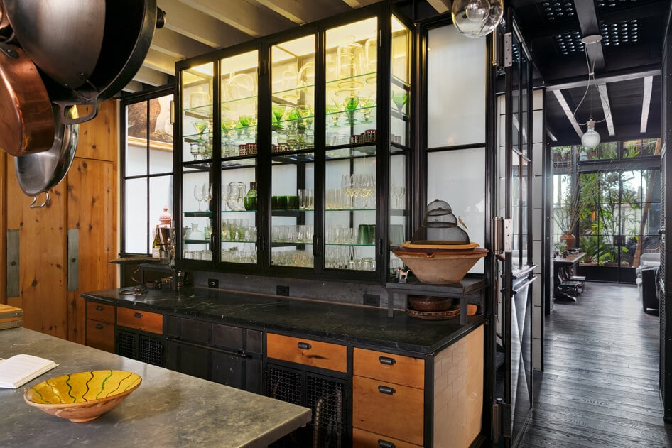 A Plant Lover's Industrial Penthouse Loft in Manhattan 13 industrial penthouse loft plants manhattan nordroom13 A Plant Lover's Industrial Penthouse Loft in Manhattan