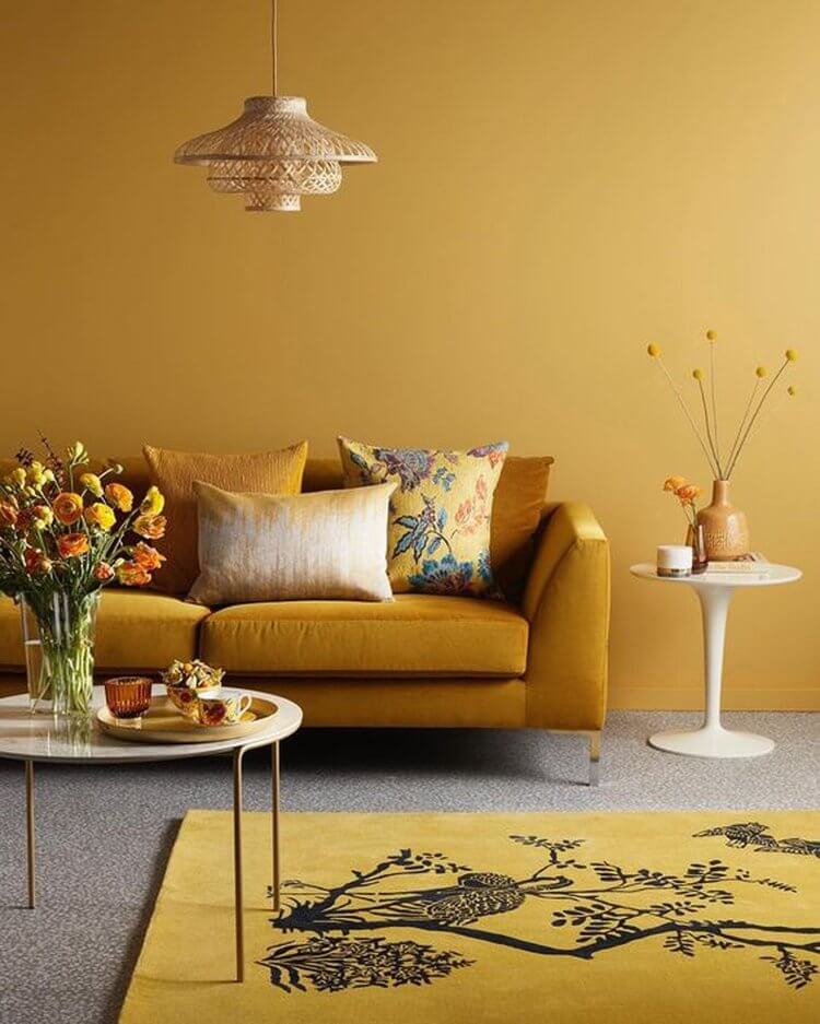 Mustard Yellow Home Decor Inspiration 27 mustard yellow home decor inspiration nordroom27 Mustard Yellow Home Decor Inspiration
