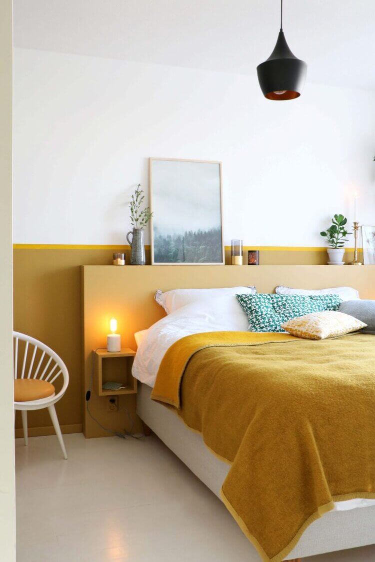 Mustard Yellow Home Decor Inspiration 30 mustard yellow home decor inspiration nordroom30 Mustard Yellow Home Decor Inspiration