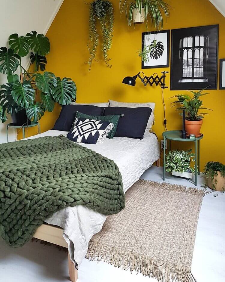 Mustard Yellow Home Decor Inspiration 35 mustard yellow home decor inspiration nordroom36 Mustard Yellow Home Decor Inspiration