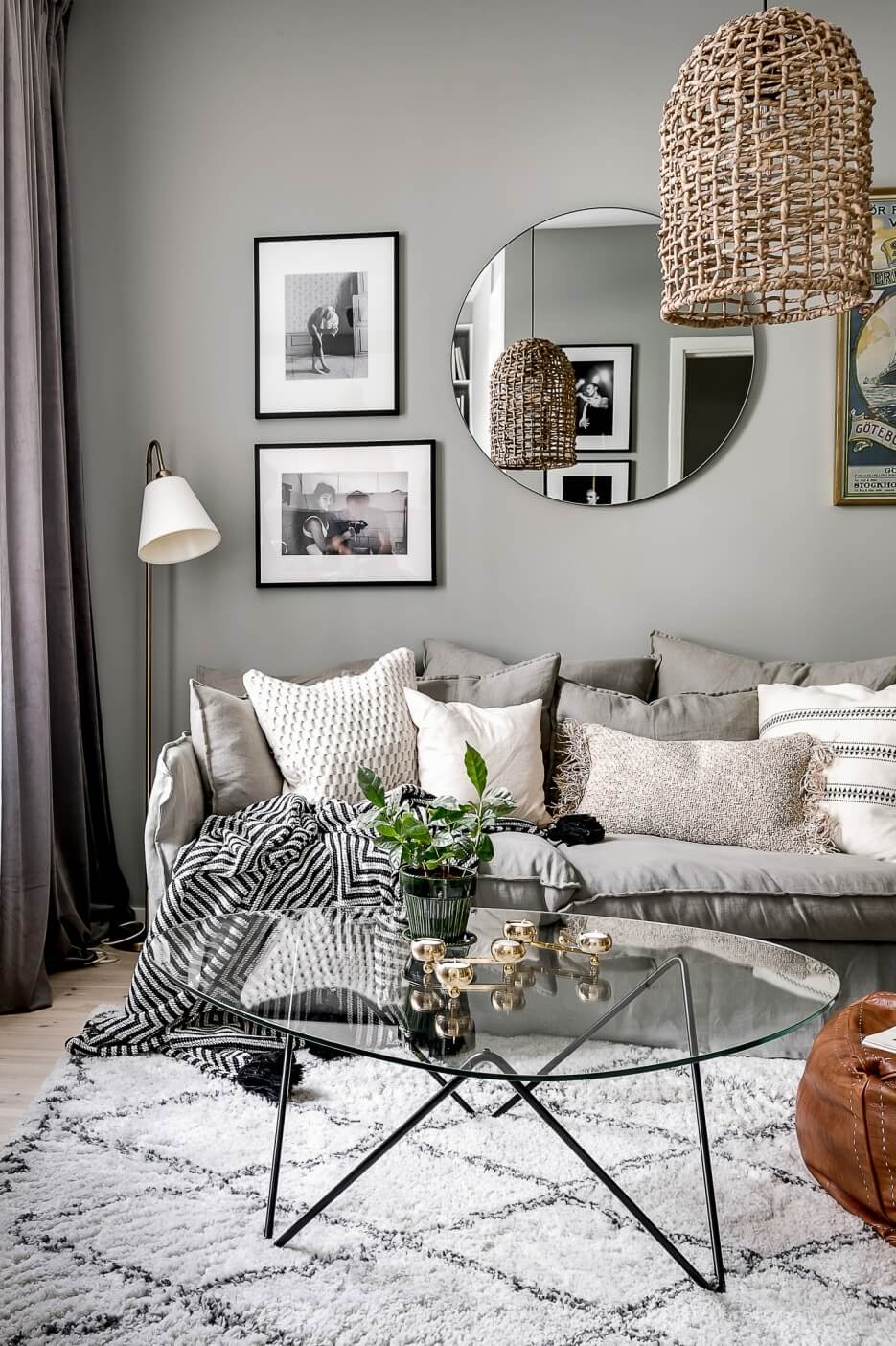 A Small Grey and White Scandinavian Apartment 3 small grey white scandinavian apartment nordroom2 A Small Grey and White Scandinavian Apartment