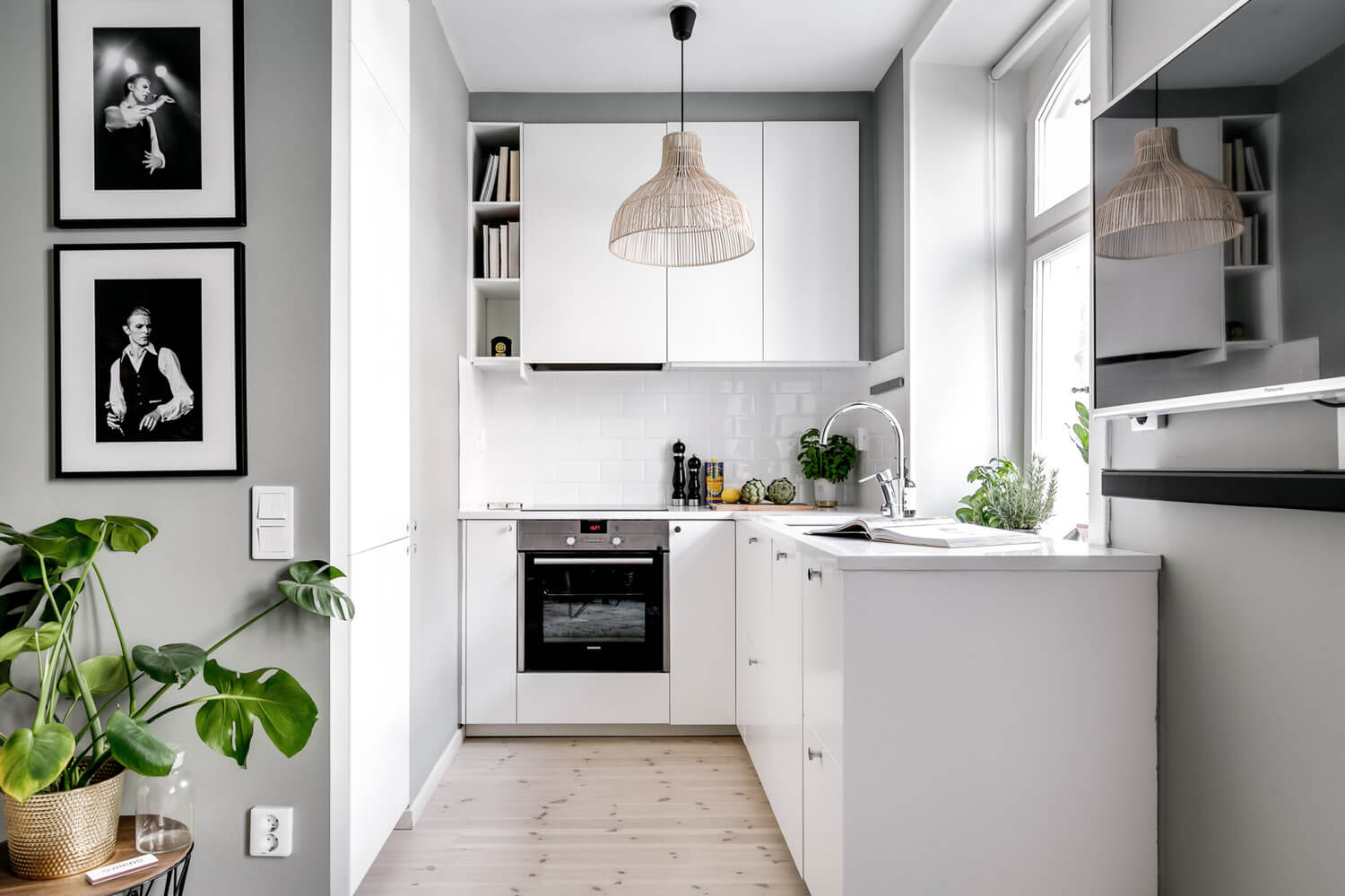 A Small Grey and White Scandinavian Apartment 7 small grey white scandinavian apartment nordroom6 A Small Grey and White Scandinavian Apartment