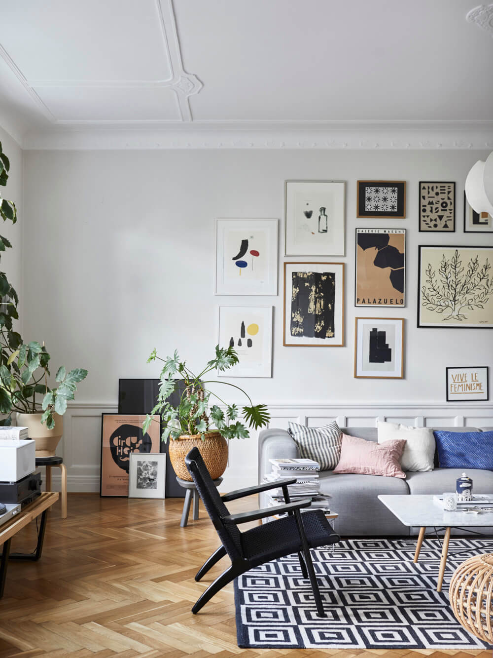 A Scandinavian Apartment Decorated in Blue and Grey Tones 2 TheNordroom AScandinavianApartmentDecoratedinBlueandGreyTones1 2 A Scandinavian Apartment Decorated in Blue and Grey Tones