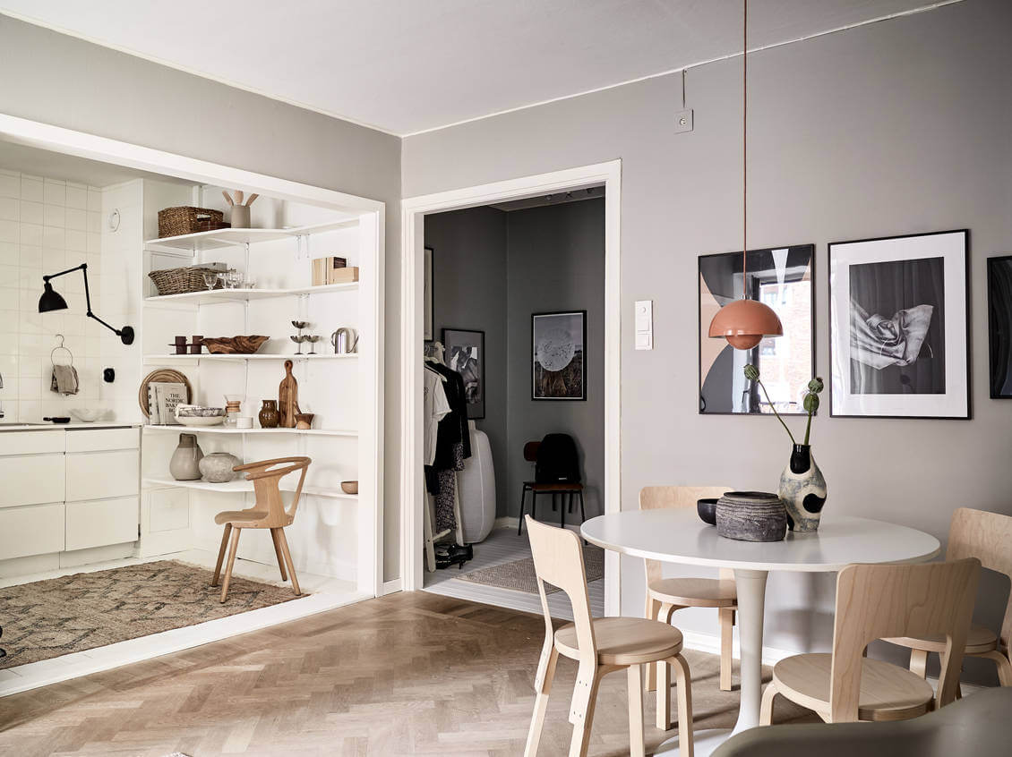 A Small But Stylish Scandinavian Apartment 12 TheNordroom AStylishSmallScandinavianApartment11 A Small But Stylish Scandinavian Apartment