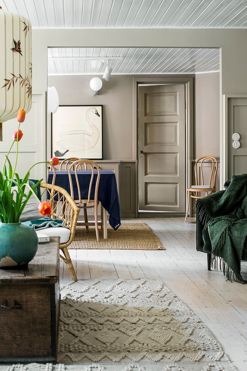 An Old Swedish Home Painted in a Natural Color Palette 2 TheNordroom AnOldSwedishHomePaintedInANaturalColorPalette1 2 An Old Swedish Home Painted in a Natural Color Palette