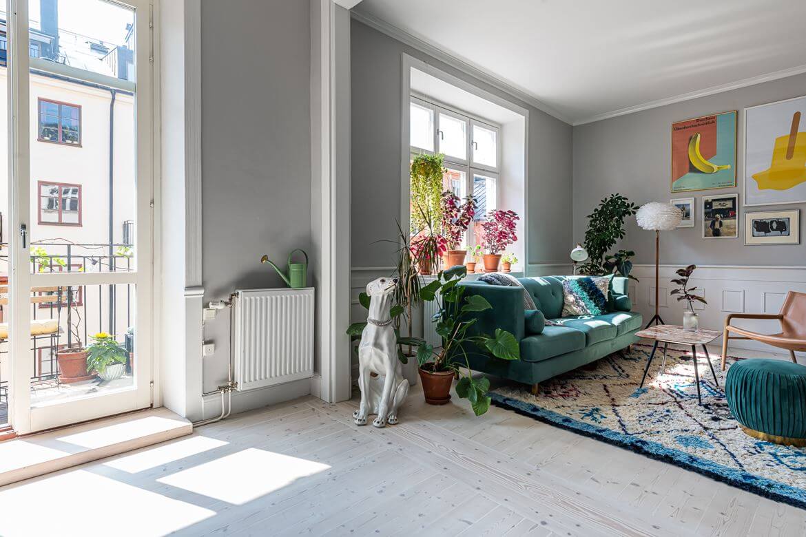 Colorful Touches and Plants in a Scandinavian Apartment 8 TheNordroom ColorfulTouchesinaScandinavianApartment7 Colorful Touches and Plants in a Scandinavian Apartment