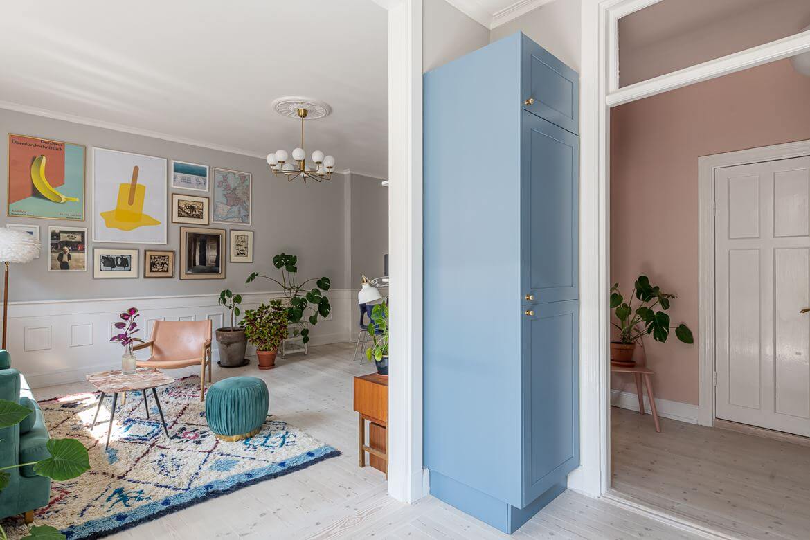 Colorful Touches and Plants in a Scandinavian Apartment 9 TheNordroom ColorfulTouchesinaScandinavianApartment8 Colorful Touches and Plants in a Scandinavian Apartment