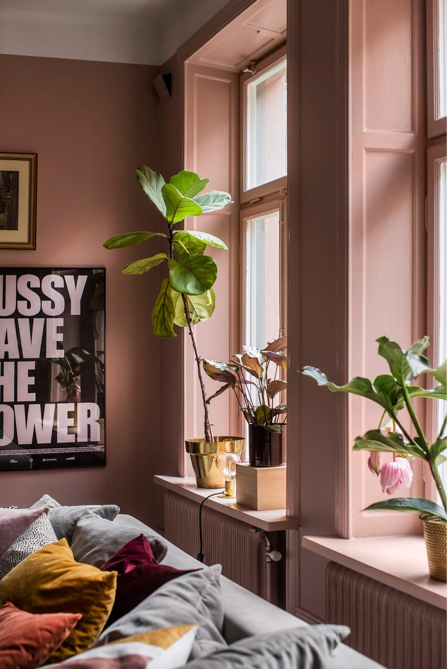 A Color Explosion in a Stylish Scandinavian Home 2 colorful scandinavian apartment nordroom1 A Color Explosion in a Stylish Scandinavian Home