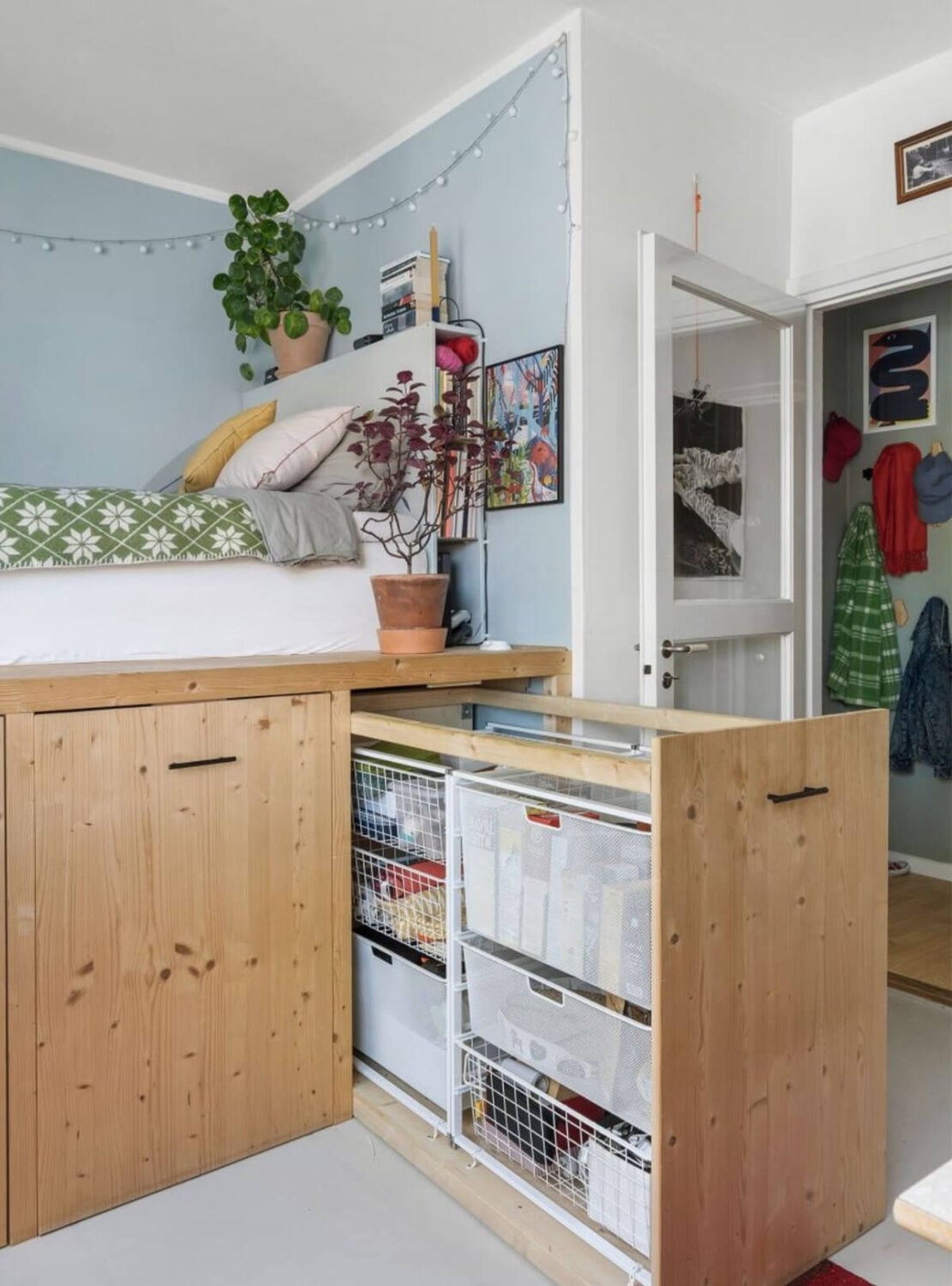 How To Decorate A Studio Apartment 49 drawers raised wooden bed studio apartment storage ideas nordroom