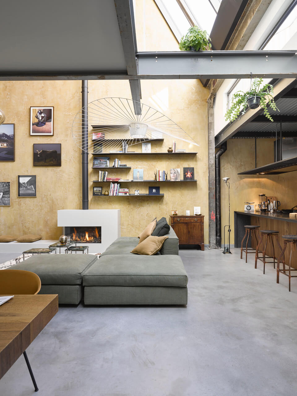 A Warm Industrial Factory Conversion in Amsterdam 2 factory conversion amsterdam nordroom1 A Warm Industrial Factory Conversion in Amsterdam
