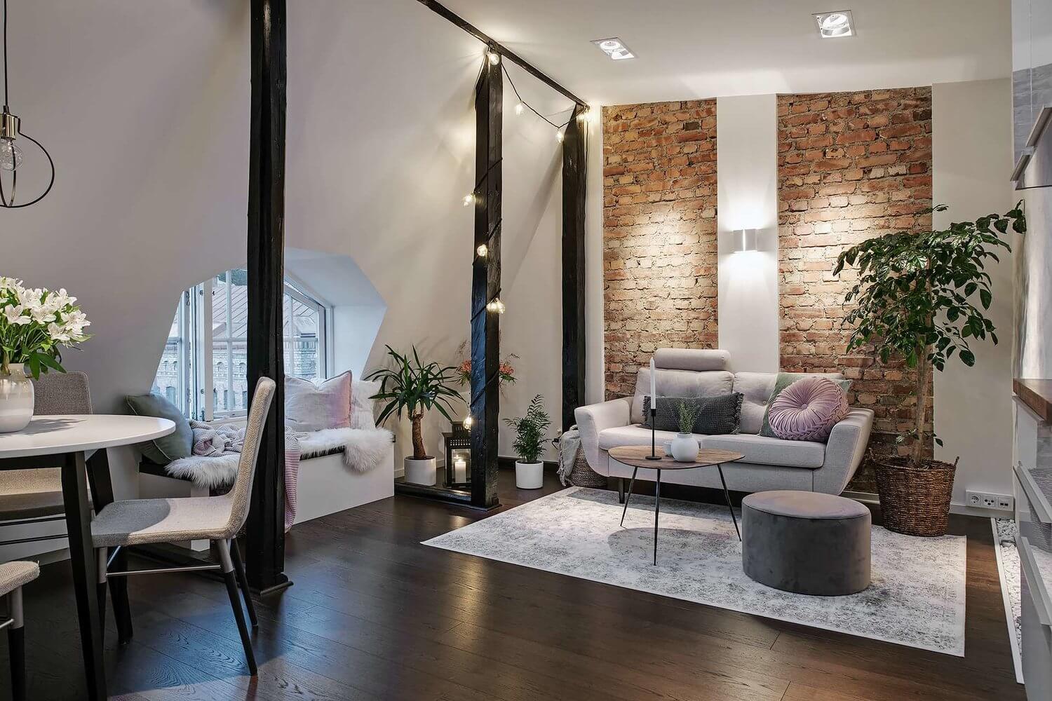 A Cozy Scandinavian Attic Apartment 1 scandinavian attic apartment nordroom A Cozy Scandinavian Attic Apartment