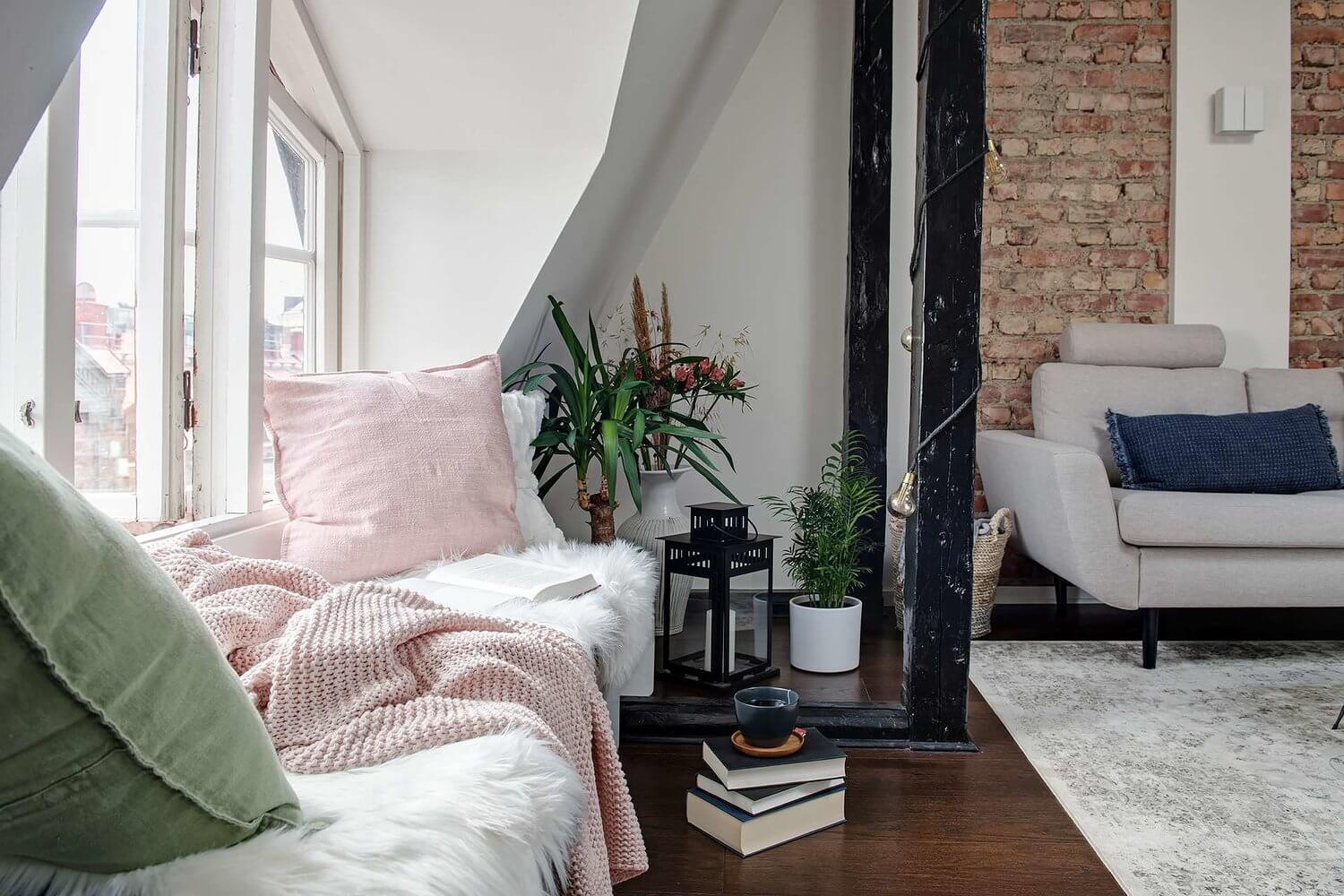 A Cozy Scandinavian Attic Apartment 5 scandinavian attic apartment nordroom4 A Cozy Scandinavian Attic Apartment