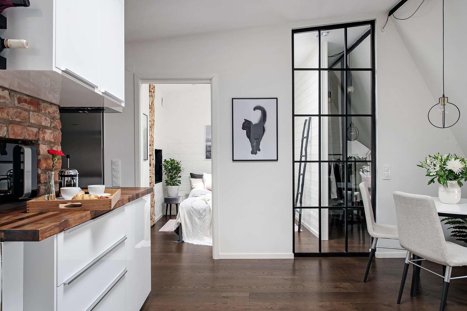 A Cozy Scandinavian Attic Apartment 9 scandinavian attic apartment nordroom8 A Cozy Scandinavian Attic Apartment