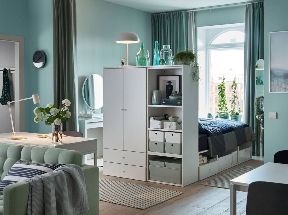 How To Decorate A Studio Apartment 45 studio-apartment-layout-ideas-nordroom
