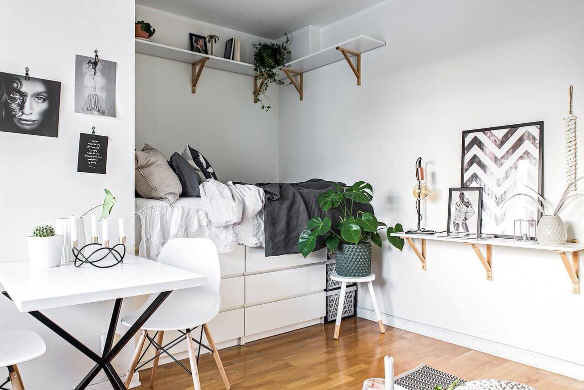 How To Decorate A Studio Apartment 41 studio-apartment-layout-ideas-nordroom