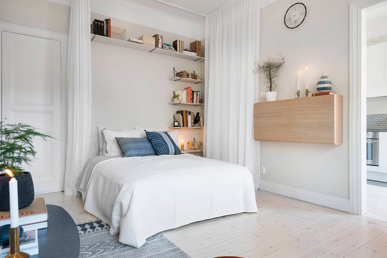 How To Decorate A Studio Apartment 52 studio-apartment-murphy-bed-ideas-nordroom
