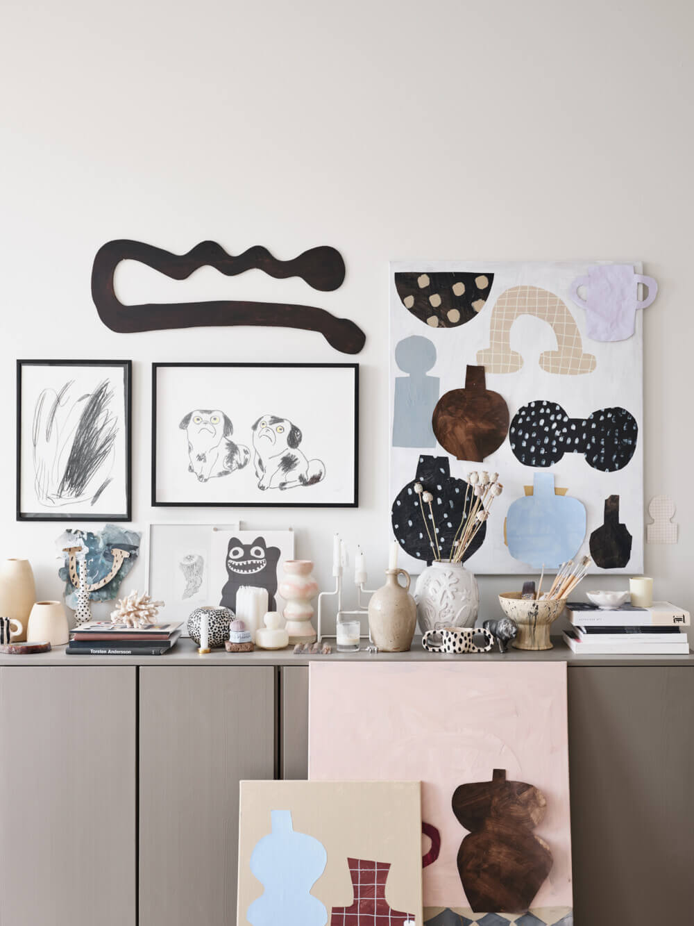 Subtle Pastel Hues In The Home Of Swedish Artist Emilia Ilke 2 subtle pastel colors emilia ilke nordroom1 Subtle Pastel Hues In The Home Of Swedish Artist Emilia Ilke