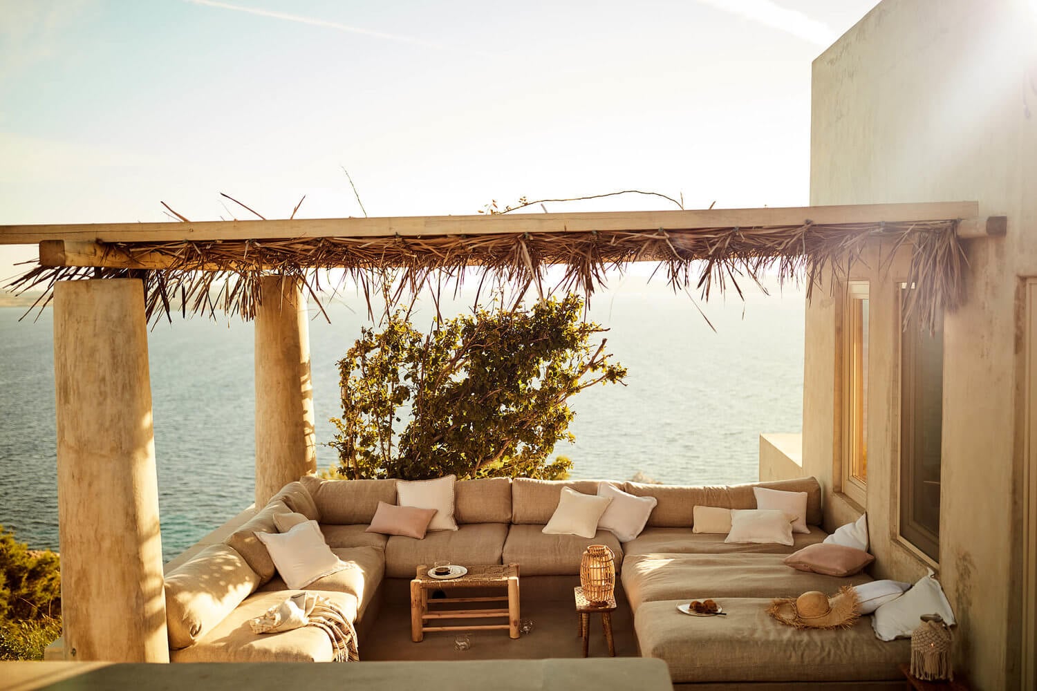 A Greek Villa Decorated in Warm Natural Tones by Zara Home 11 zara home greek villa nordroom10 A Greek Villa Decorated in Warm Natural Tones by Zara Home