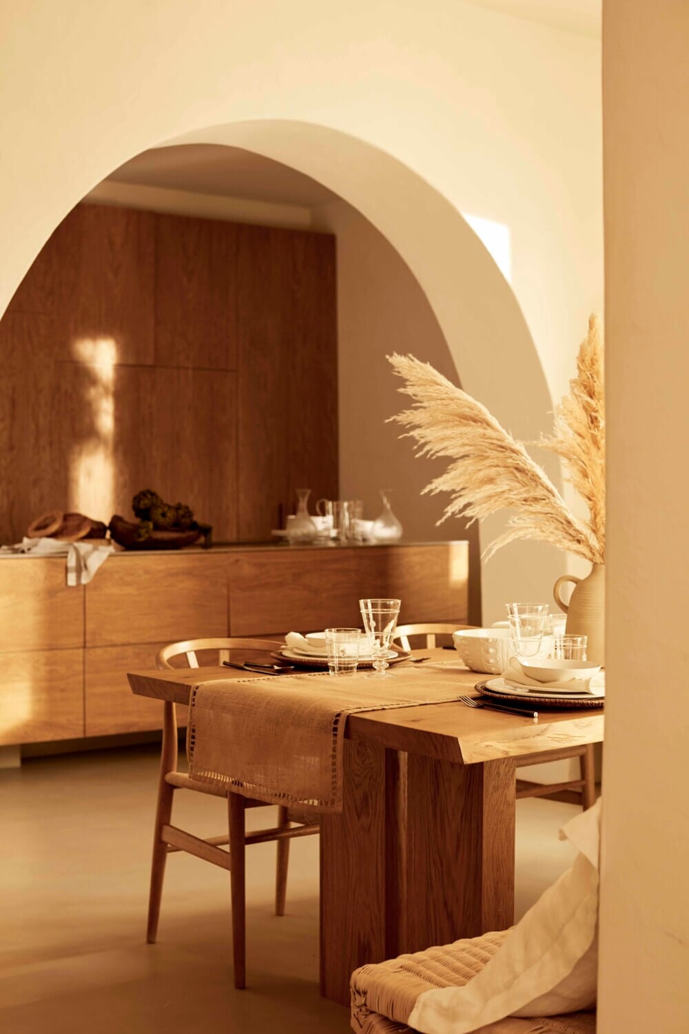 A Greek Villa Decorated in Warm Natural Tones by Zara Home 3 zara home greek villa nordroom2 A Greek Villa Decorated in Warm Natural Tones by Zara Home