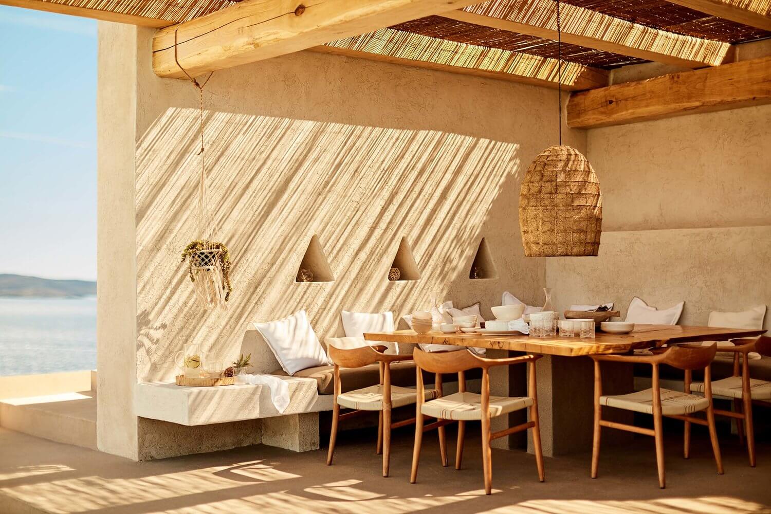 A Greek Villa Decorated in Warm Natural Tones by Zara Home 8 zara home greek villa nordroom7 A Greek Villa Decorated in Warm Natural Tones by Zara Home
