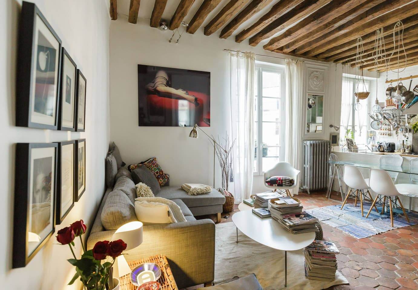 A Cozy Airbnb Apartment in an 18th-Century Building in Paris 2 18th century paris airbnb apartment nordroom1 A Cozy Airbnb Apartment in an 18th-Century Building in Paris
