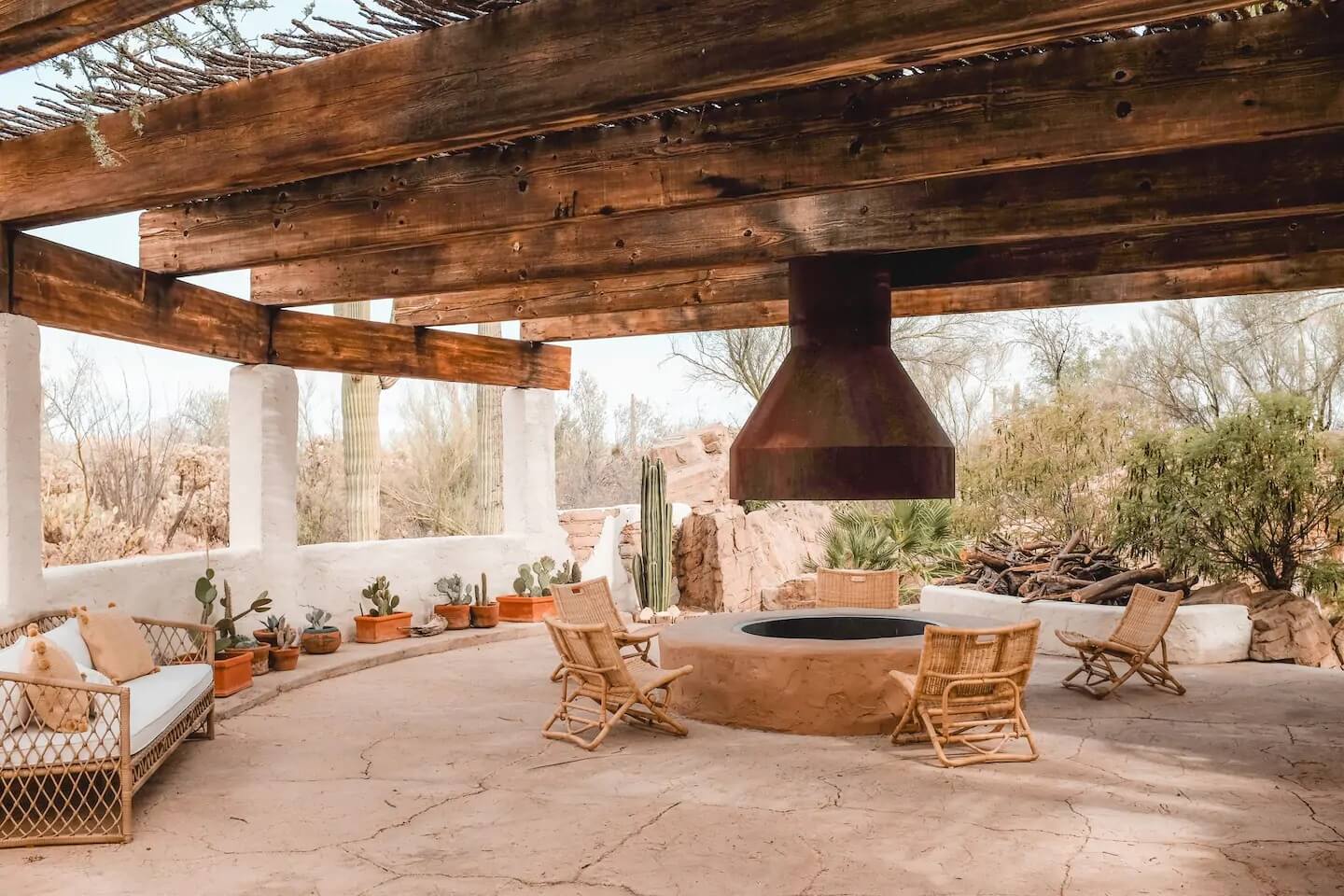 Earthy Tones in an Arizona Vacation Rental by The Joshua Tree House Team 12 arizona vacation rental joshua tree house nordroom11 Earthy Tones in an Arizona Vacation Rental by The Joshua Tree House Team