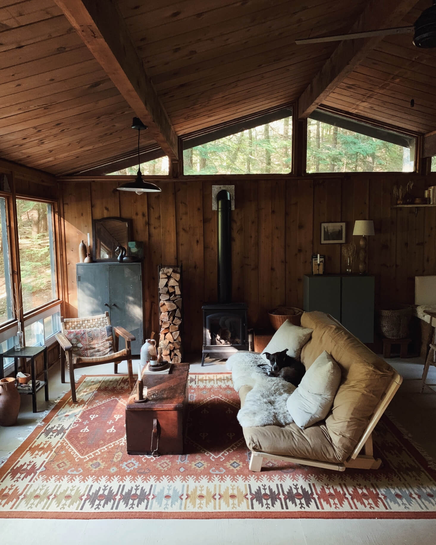 cabin in the woods forestbound nordroom A Cabin in the Woods by Forestbound Founder Alice Saunders