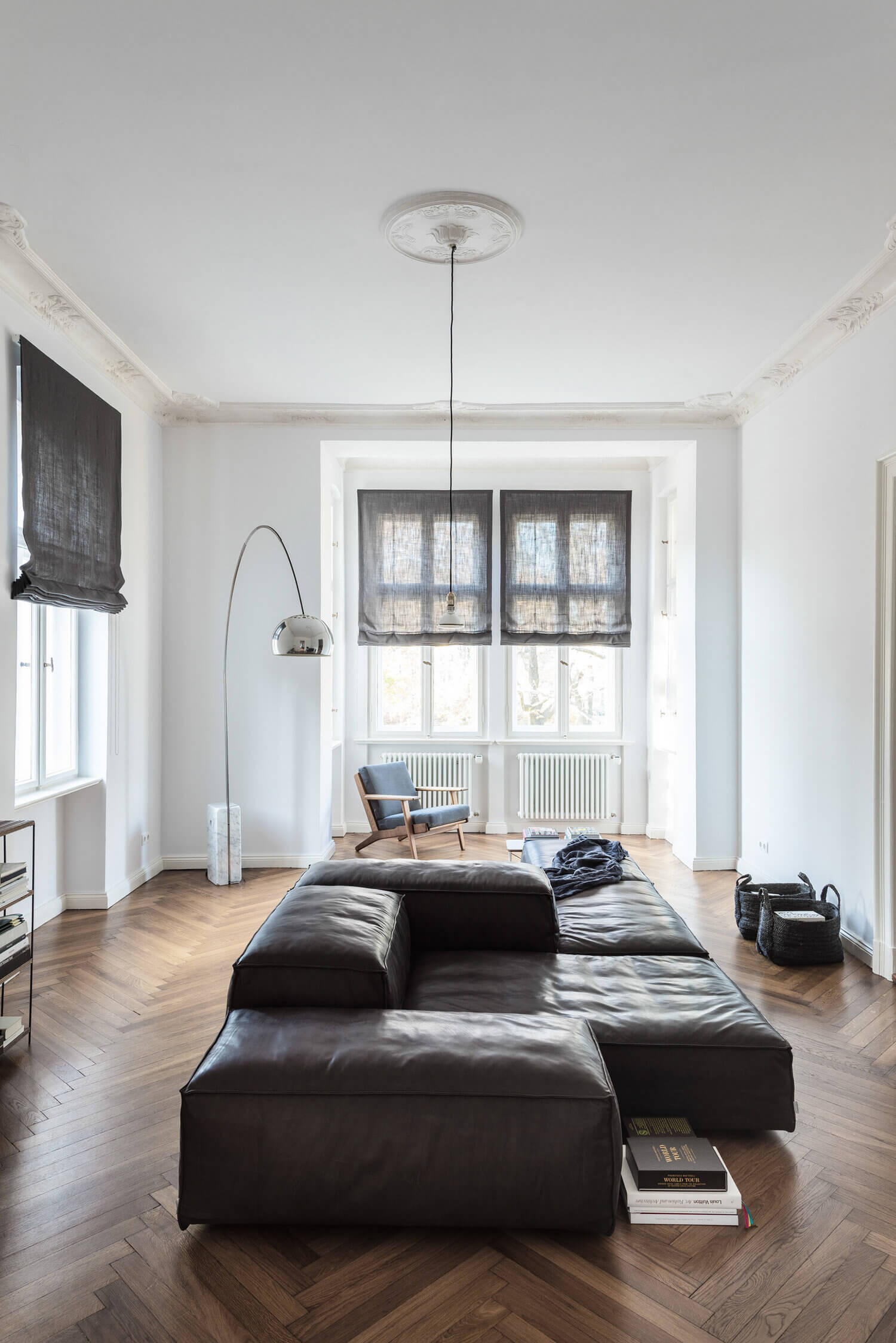 Rustic Bohemian Touches in a Spacious Berlin Home 2 rustic bohemian berlin home nordroom1 Rustic Bohemian Touches in a Spacious Berlin Home