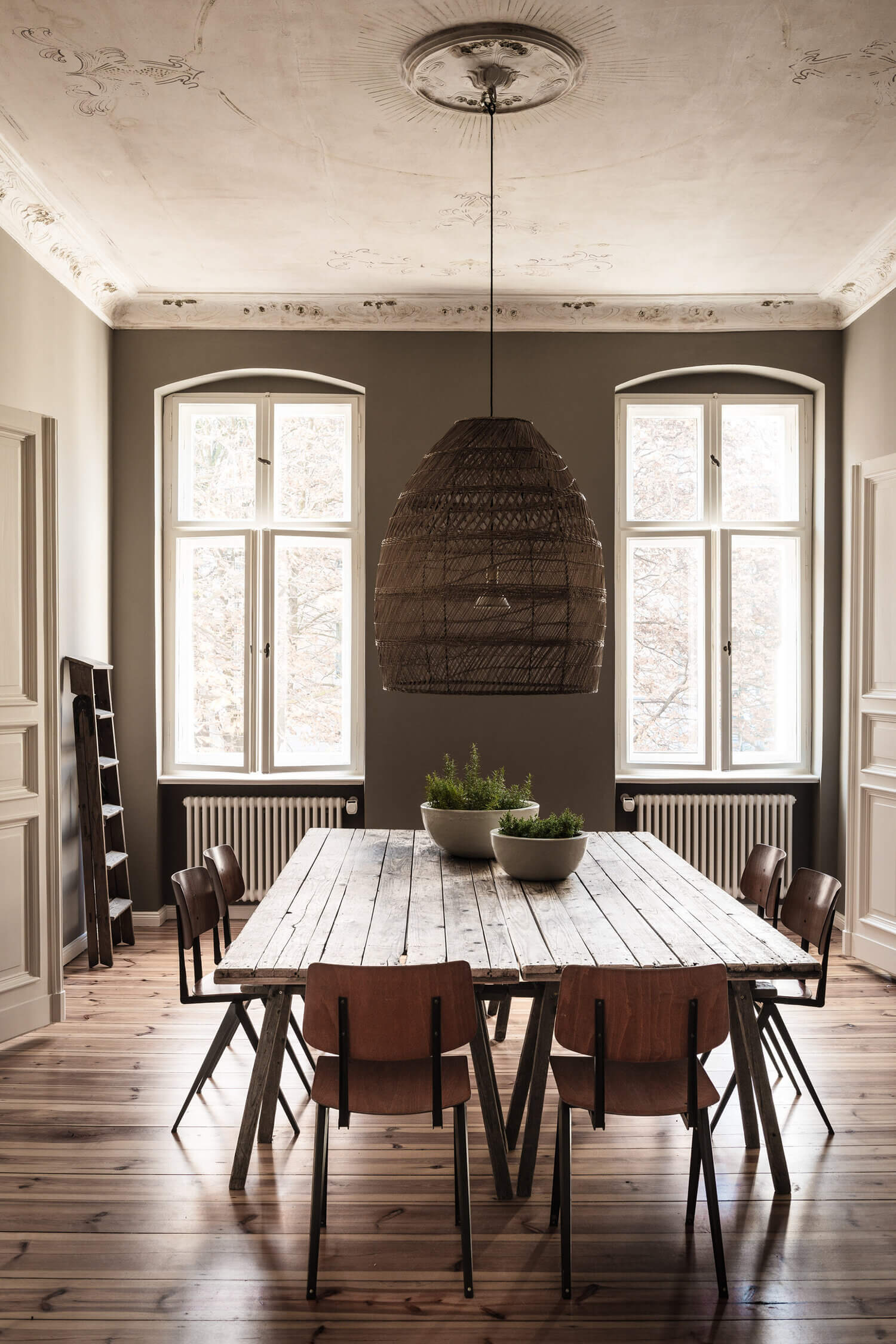 Rustic Bohemian Touches in a Spacious Berlin Home 6 rustic bohemian berlin home nordroom5 Rustic Bohemian Touches in a Spacious Berlin Home