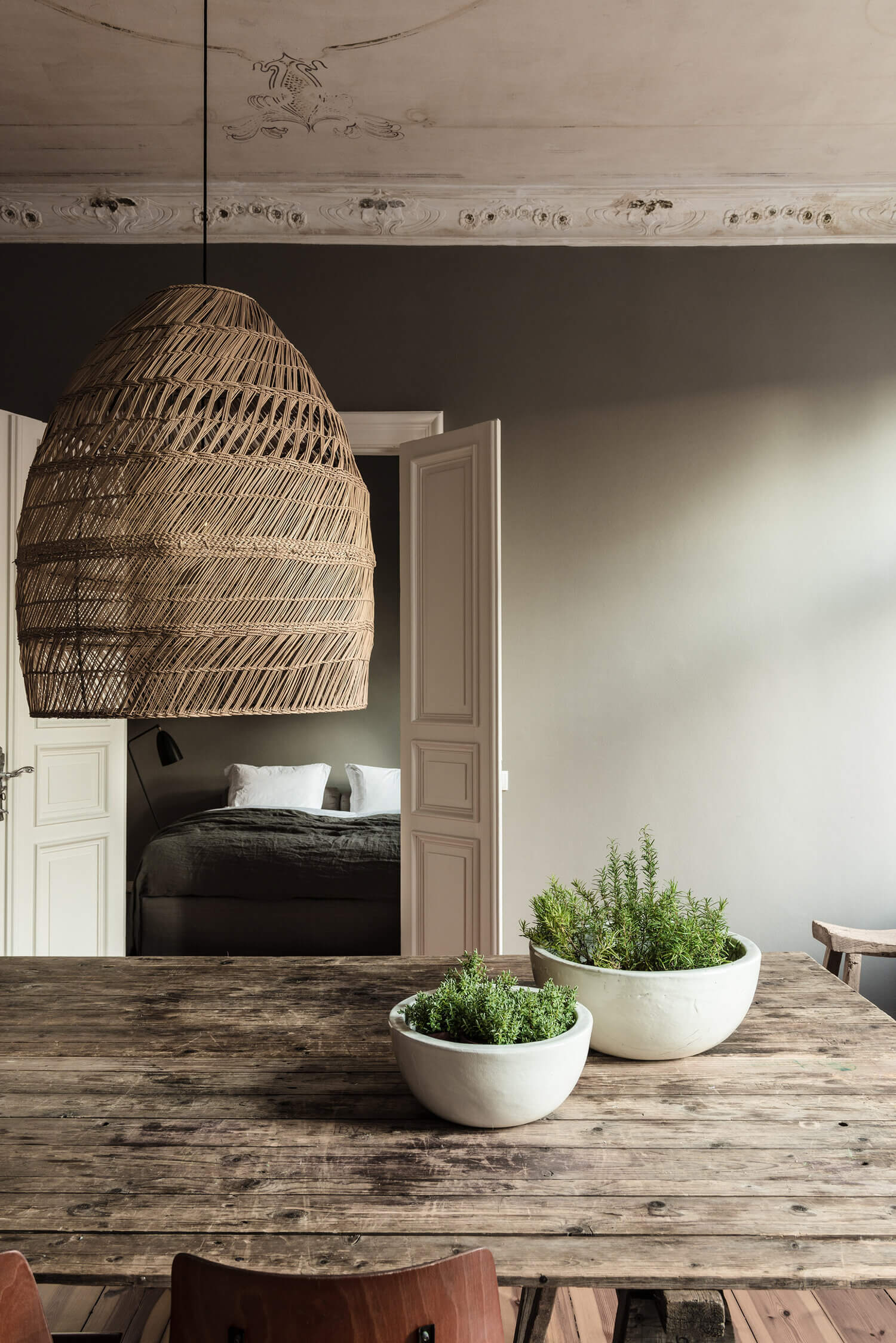 Rustic Bohemian Touches in a Spacious Berlin Home 7 rustic bohemian berlin home nordroom6 Rustic Bohemian Touches in a Spacious Berlin Home
