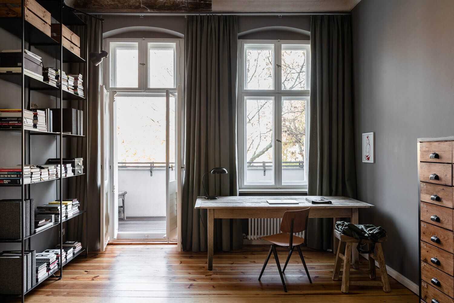 Rustic Bohemian Touches in a Spacious Berlin Home 9 rustic bohemian berlin home nordroom8 Rustic Bohemian Touches in a Spacious Berlin Home